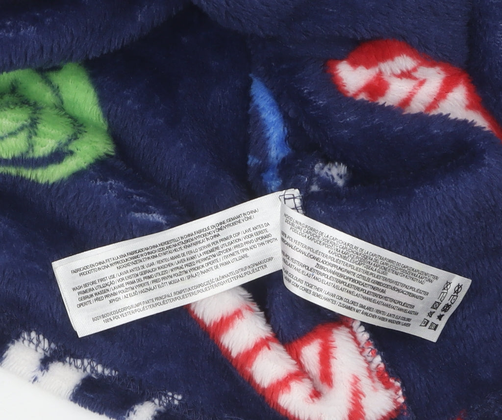 Primark Boys Multicoloured Marvel Superhero Fleece Robe 2XS