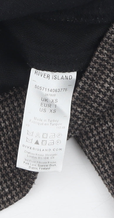 Womens UK Size XS River Island Brown