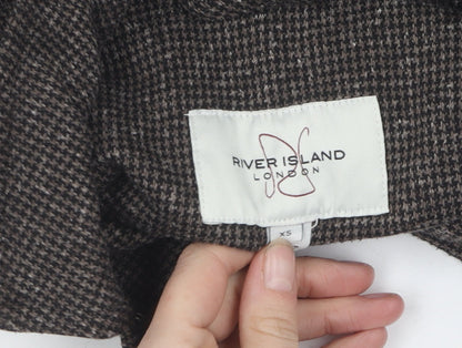 Womens UK Size XS River Island Brown