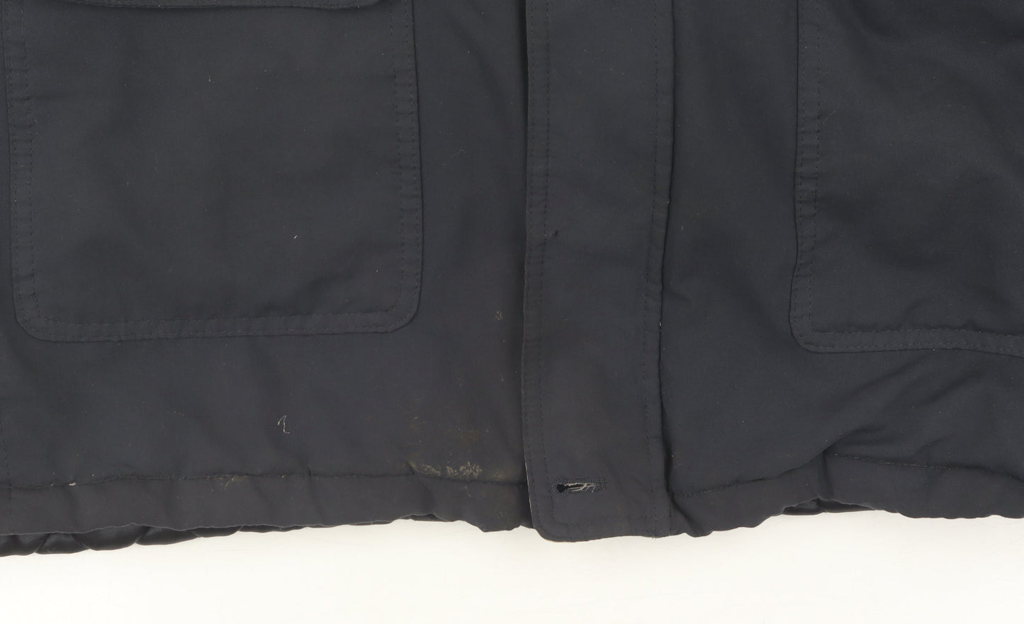 Mens UK Size 2XL Premier Man Black Parka Coat