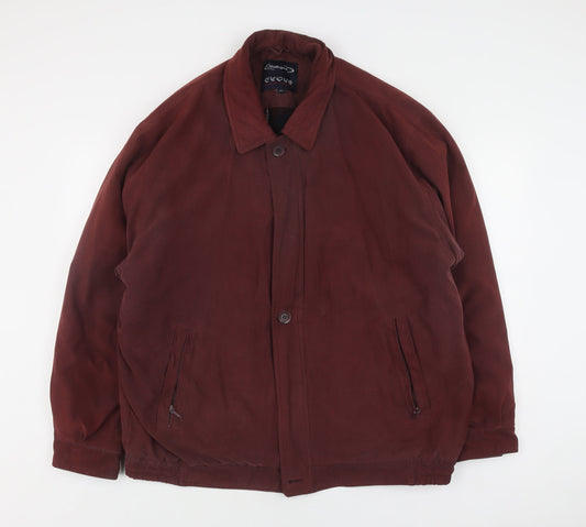 Mens UK Size XL Weatherguard Brown Rain Coat