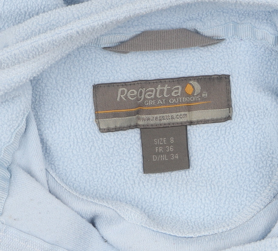 Regatta Women's Blue Fleece Pullover, Size 8