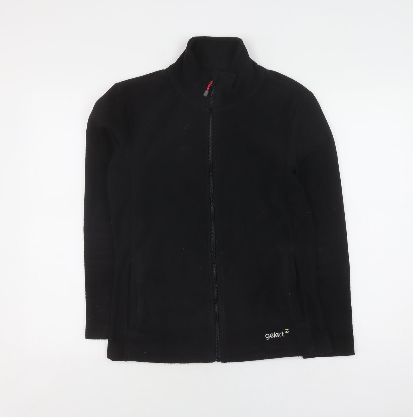 Gelert Women's Black Fleece Jacket Size 10 Full Zip