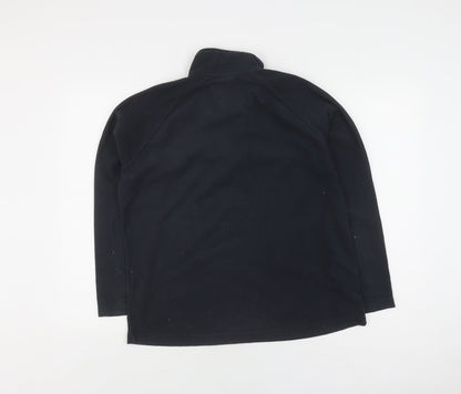 Craghoppers Unisex Black Fleece Pullover Sweatshirt Size 14