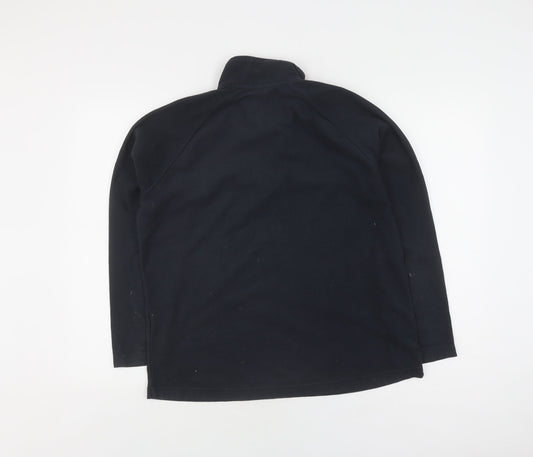 Craghoppers Unisex Black Fleece Pullover Sweatshirt Size 14