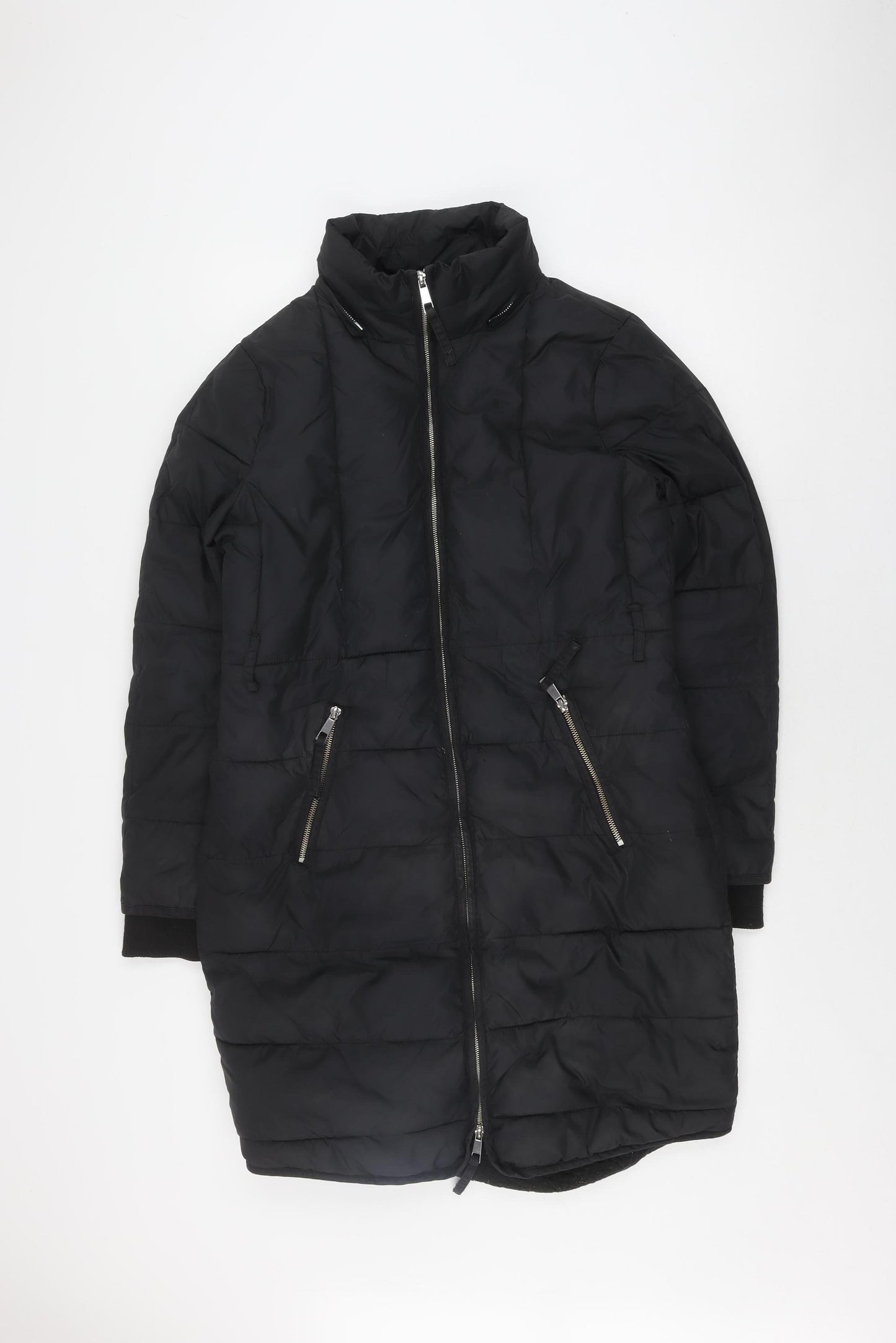 Womens UK Size S Whistles Black Puffer Jacket