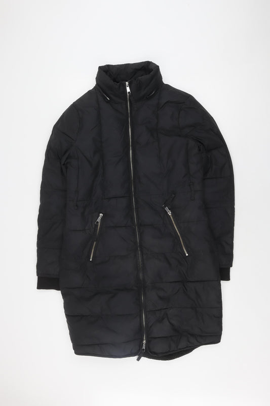 Womens UK Size S Whistles Black Puffer Jacket