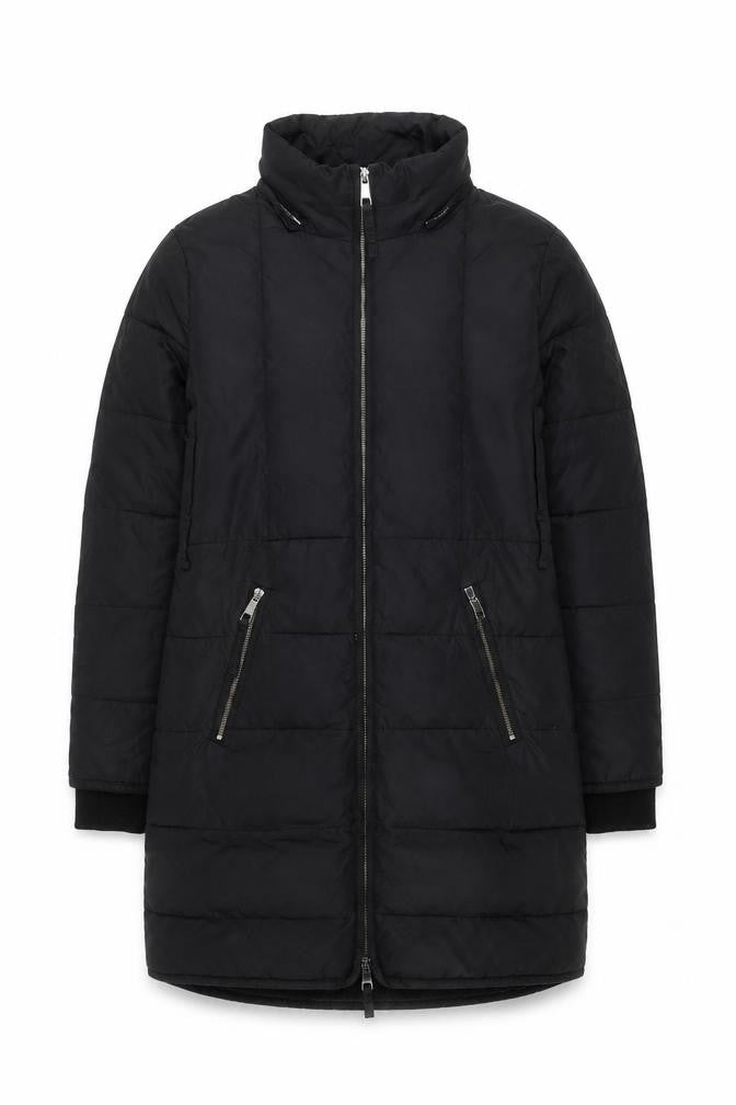 Womens UK Size S Whistles Black Puffer Jacket