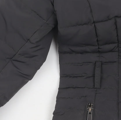 Phase Eight Women's Black Puffer Jacket Size 8