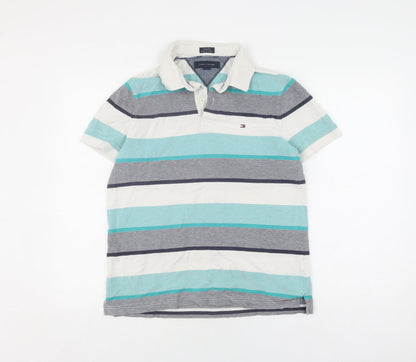 Mens UK Size M Tommy Hilfiger Cotton Polo Shirt