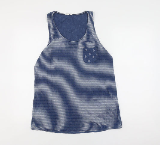 Falmer Heritage Women's Blue Striped Tank in Size 14