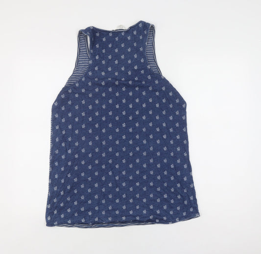Falmer Heritage Women's Blue Striped Tank in Size 14