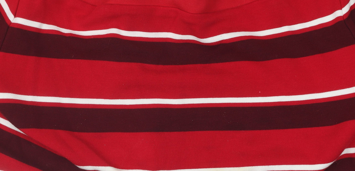 Womens UK Size 14 Marks and Spencer Red Classic T-Shirt