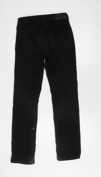 Wrangler Unisex Black Corduroy Trousers L