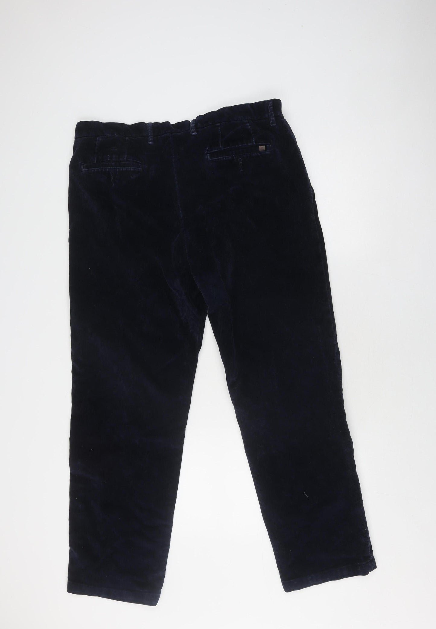 Marks and Spencer Men’s Blue Corduroy Trousers 38