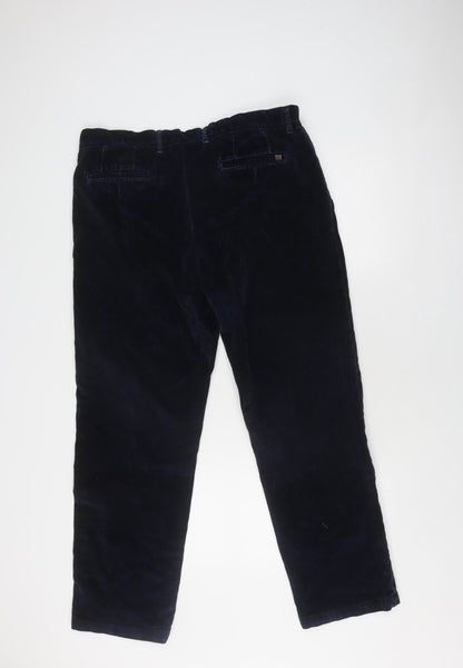 Marks and Spencer Men’s Blue Corduroy Trousers 38