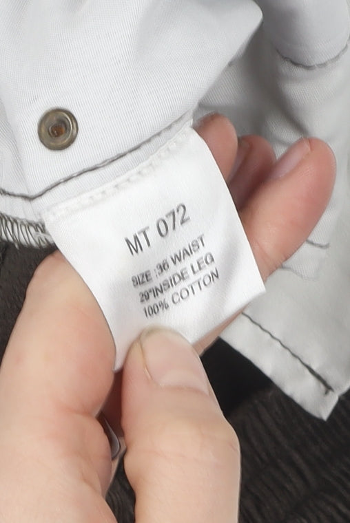 Pegasus Men's Brown Cargo Trousers Size 36