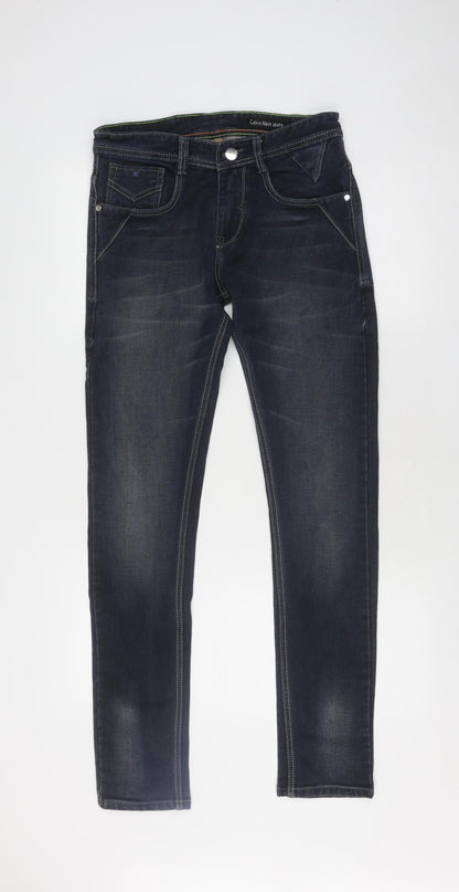 Calvin Klein Women's Blue Skinny Jeans, Size 30
