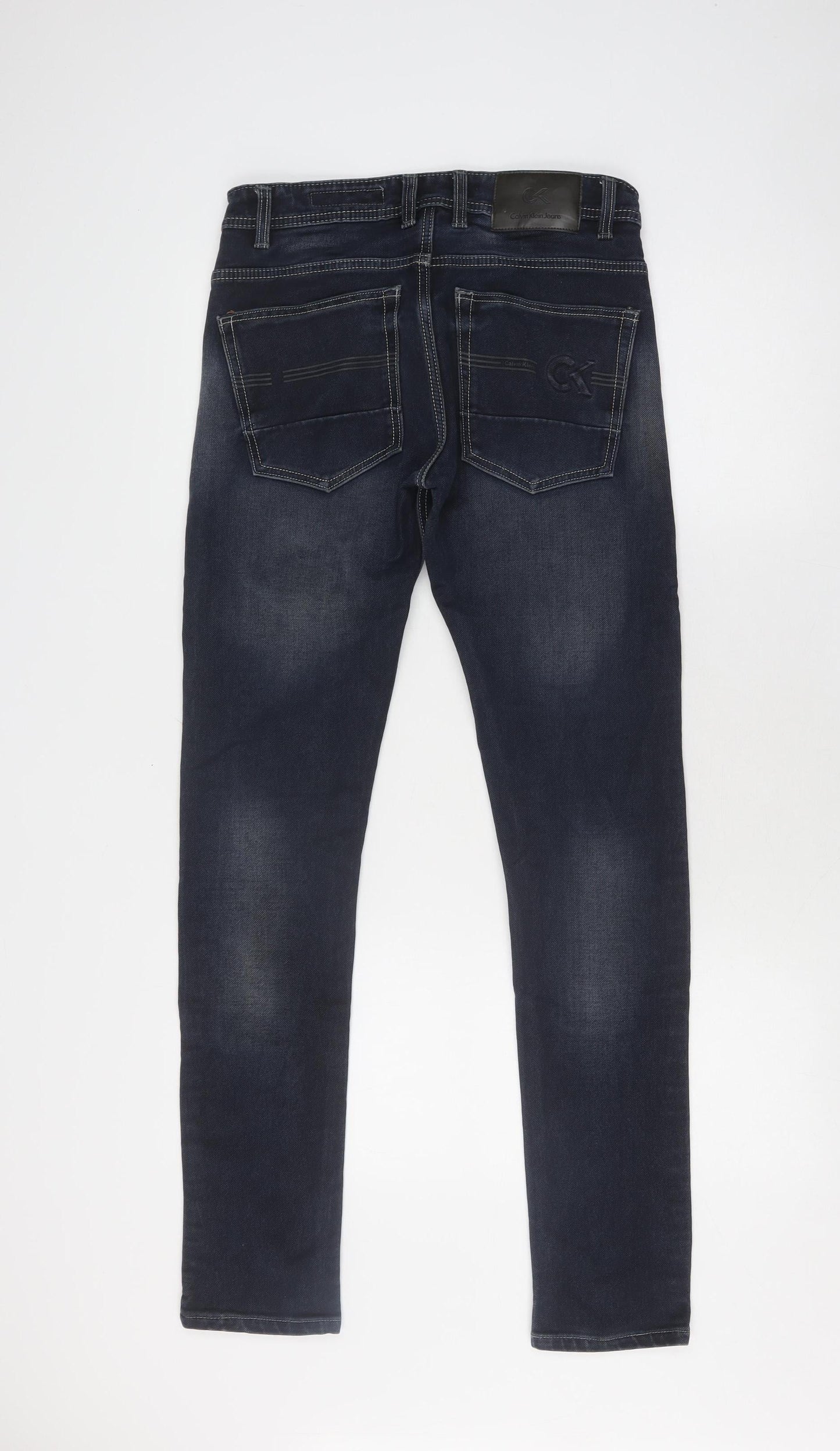Calvin Klein Women's Blue Skinny Jeans, Size 30