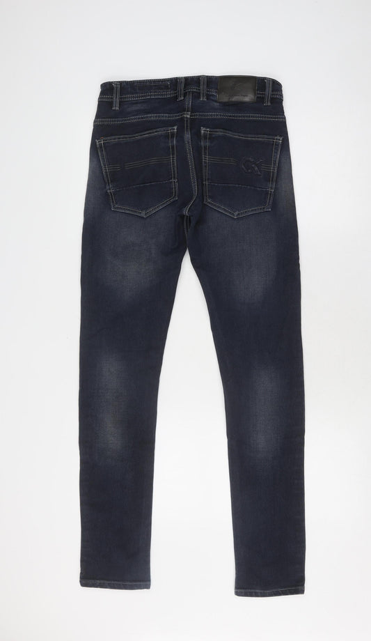 Calvin Klein Women's Blue Skinny Jeans, Size 30