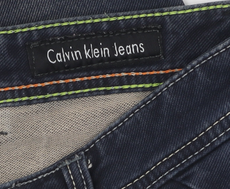 Calvin Klein Women's Blue Skinny Jeans, Size 30