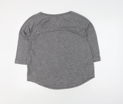 Womens UK Size 12 NEXT Grey  T-Shirt