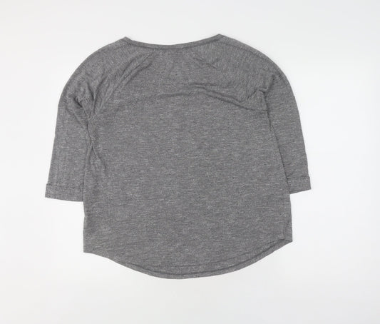 Womens UK Size 12 NEXT Grey  T-Shirt
