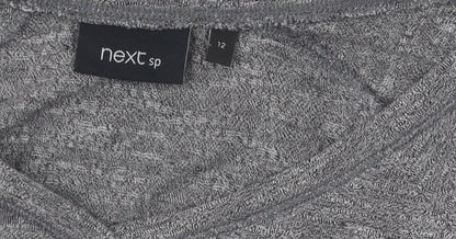 Womens UK Size 12 NEXT Grey  T-Shirt