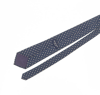 Austin Reed Men's Blue Silk Geometric Designer Tie