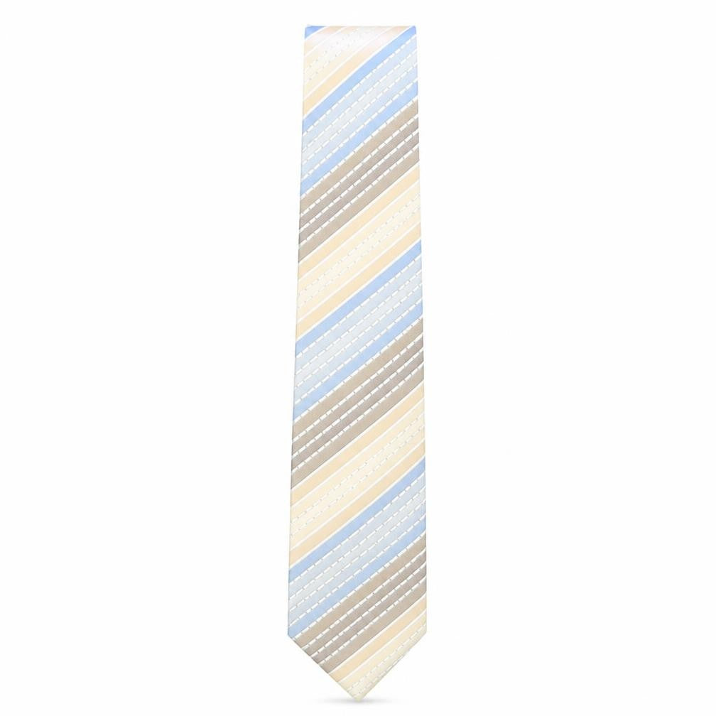 Mens Thomas Nash Multicoloured Striped 100%  Tie