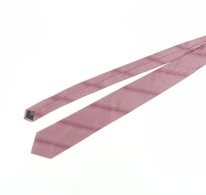 Jeff Banks Men's Purple Striped Silk Tie