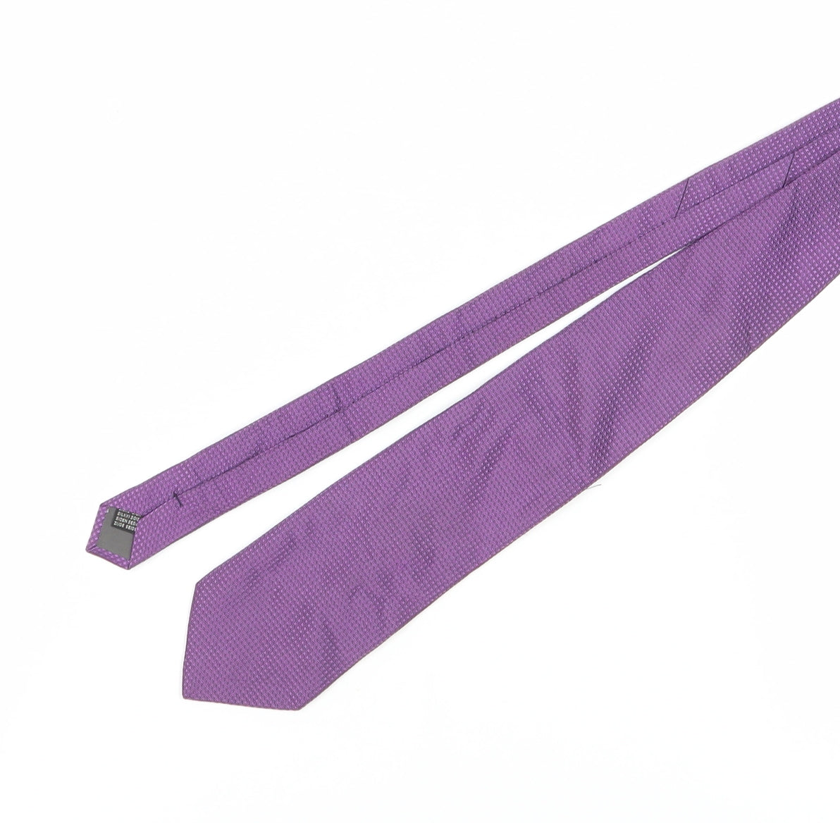 Mens Baumler Purple Geometric 100  Tie
