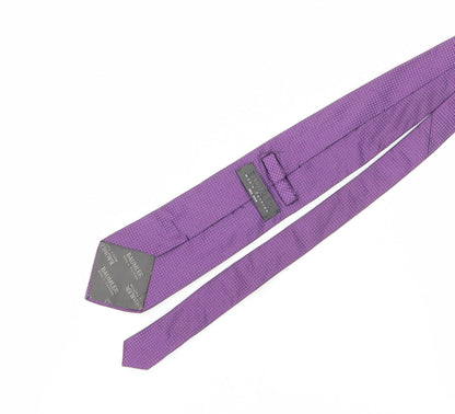 Mens Baumler Purple Geometric 100  Tie