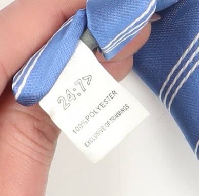 Jeff Banks Men's Blue Striped Tie - Stylish and Versatile