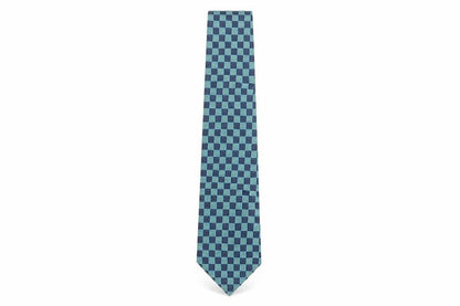 Mens Pierre Cardin Blue Plaids & Checks 100%  Tie