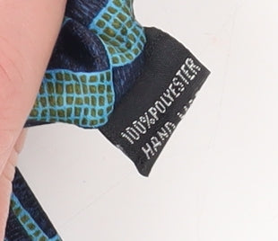 Pierre Cardin Men's Blue Chequered Pattern Tie