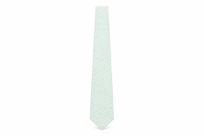 Mens Berwin & Berwin Green Geometric 100% Silk  Tie