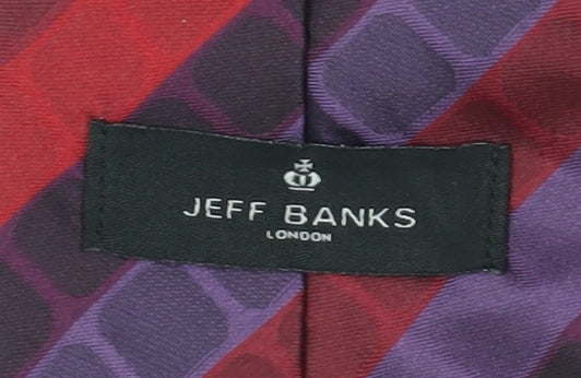 Jeff Banks Men's Multicoloured Silk Designer Tie