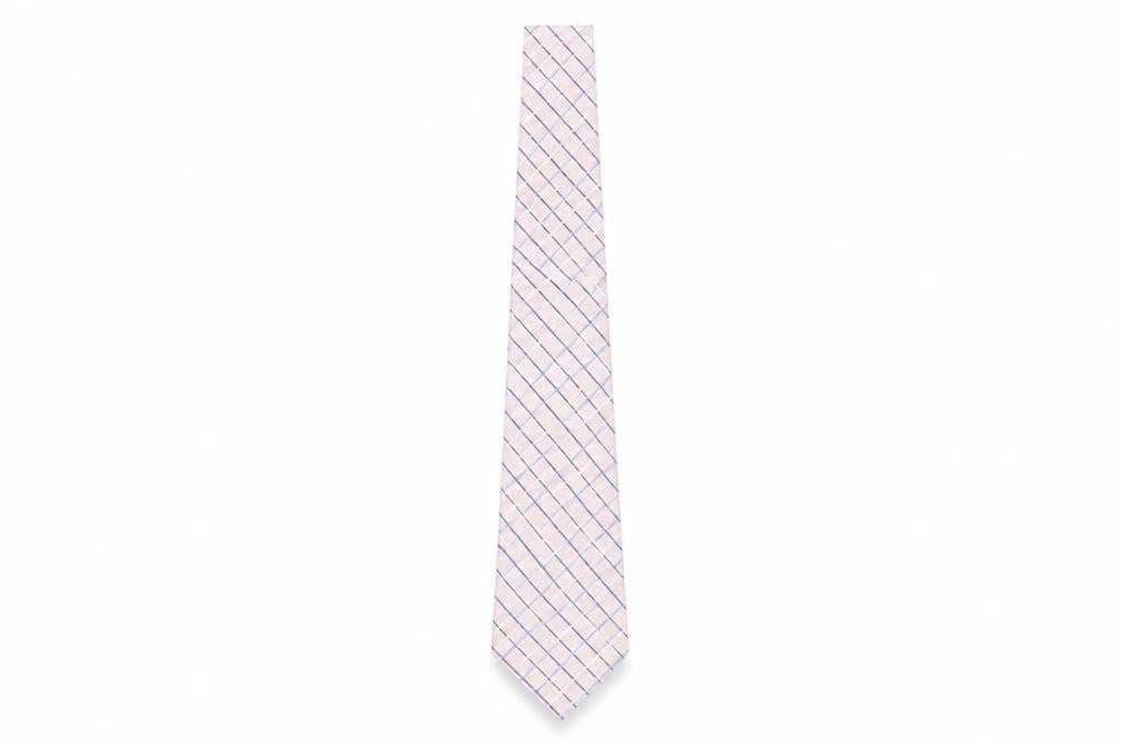 Mens Pierre Cardin Multicoloured Plaids & Checks 100% Silk  Tie