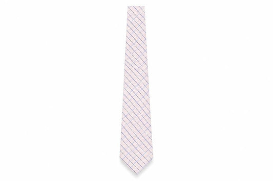 Mens Pierre Cardin Multicoloured Plaids & Checks 100% Silk  Tie