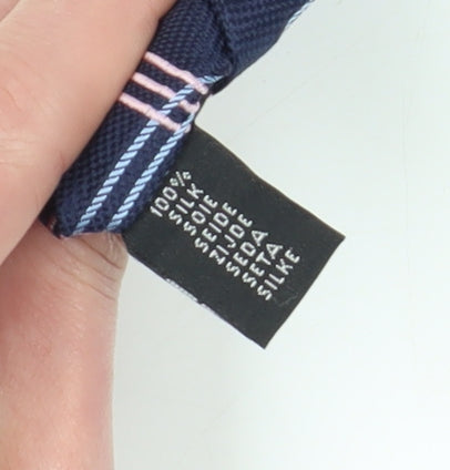 Mens Daniel Hechter Blue Plaids & Checks 100% Silk  Tie
