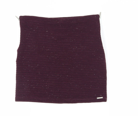 Womens UK Size M Superdry Straight & Pencil  Skirt