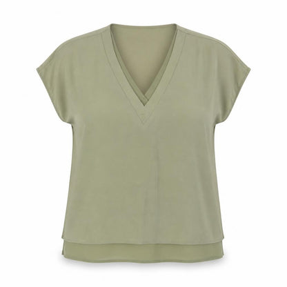 Womens UK Size S DKNY Green  Blouse