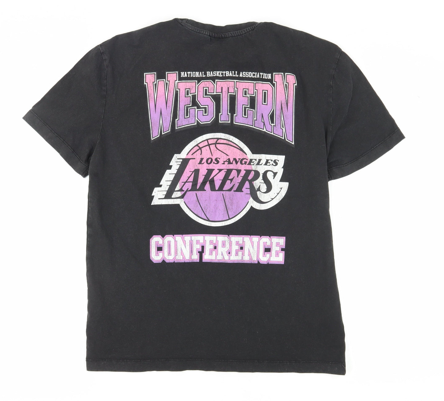 NBA Men's Black XS Los Angeles Lakers T-Shirt