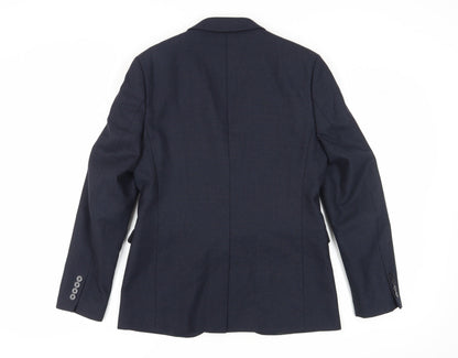Mens UK Size 38 Jaeger Regular Blue Suit Jacket