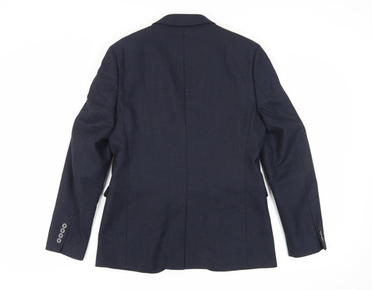 Mens UK Size 38 Jaeger Regular Blue Suit Jacket