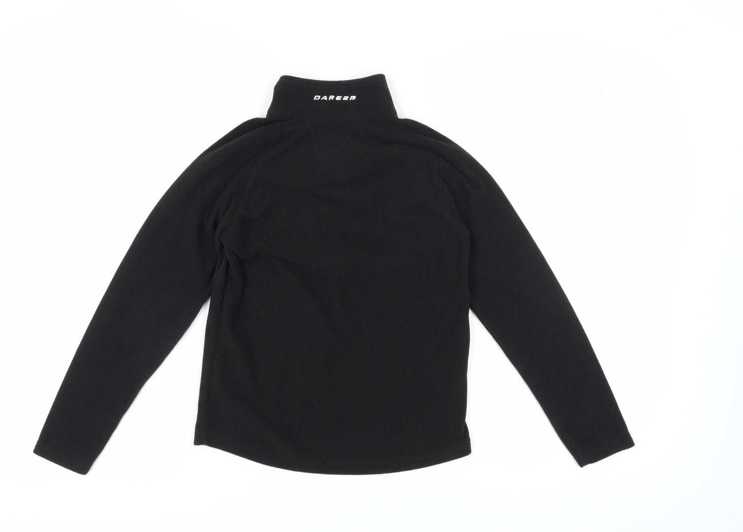 Dare 2b Boys Black Fleece 1/4 Zip Hoodie, 11-12 Years