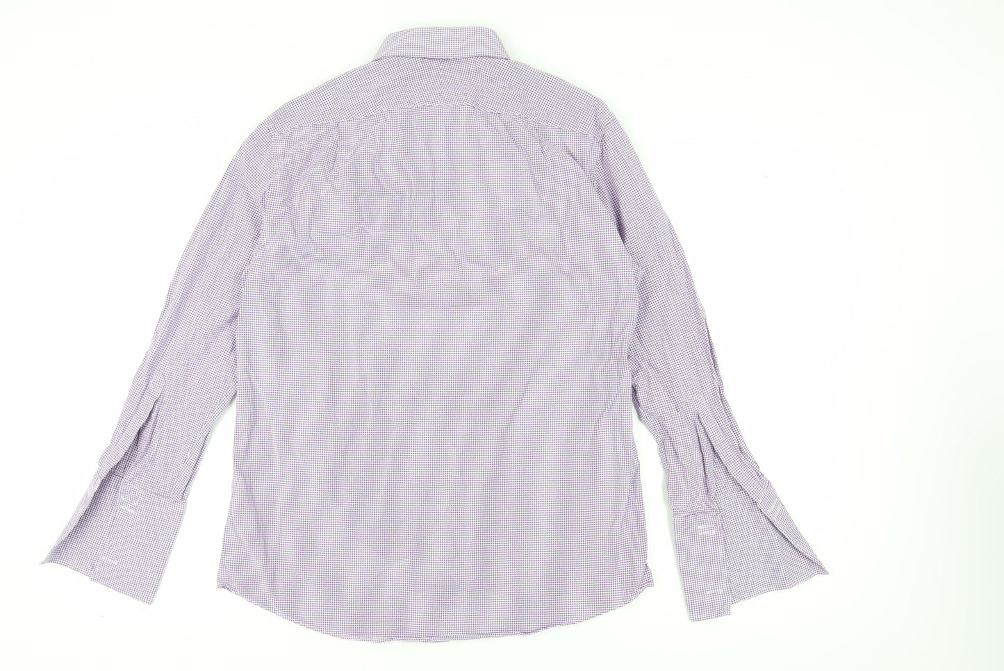 Mens UK Collar Size 42 Charles Tyrwhitt Smart Purple  Dress Shirt