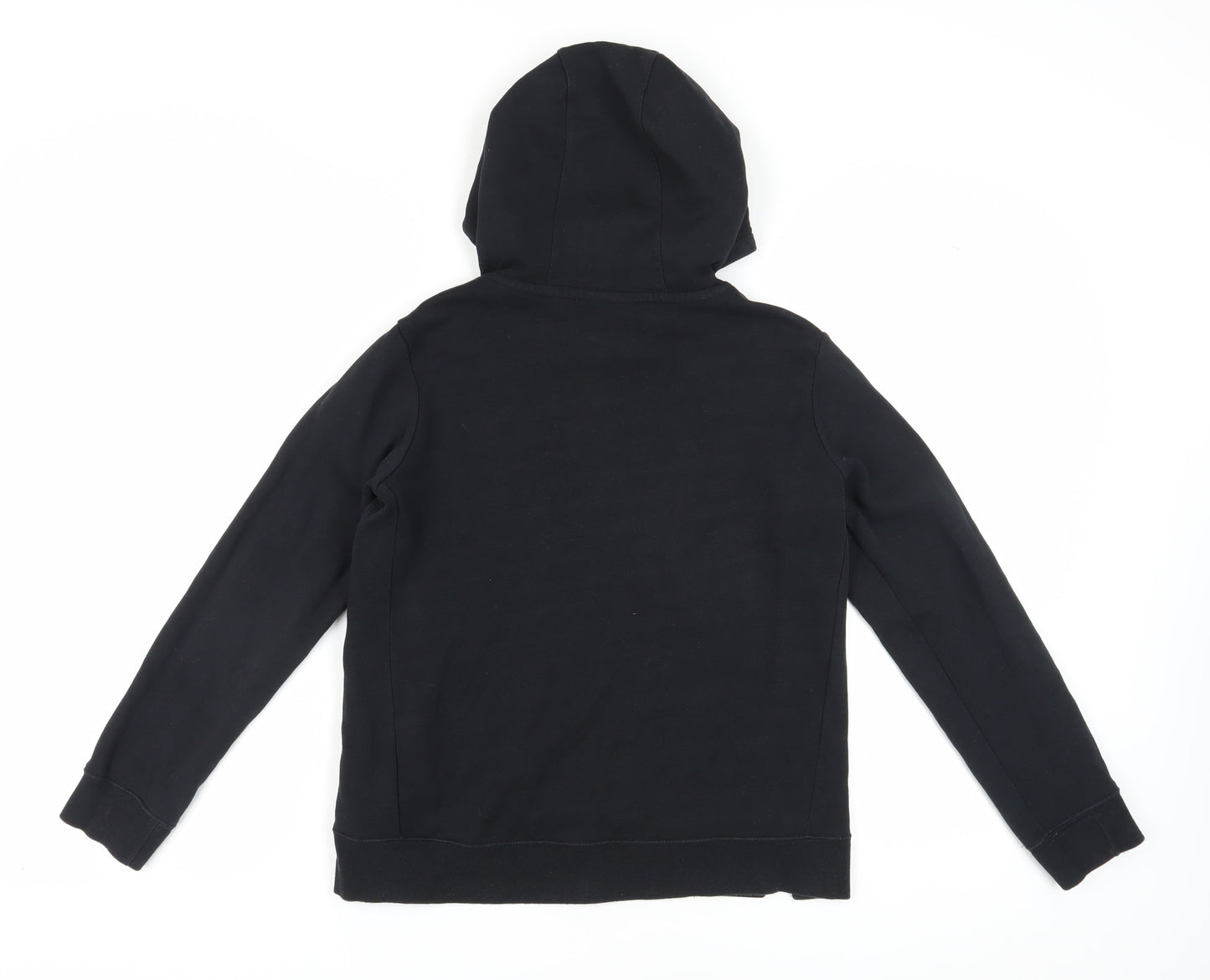 Nike Girls Black Graphic Print Hoodie XL