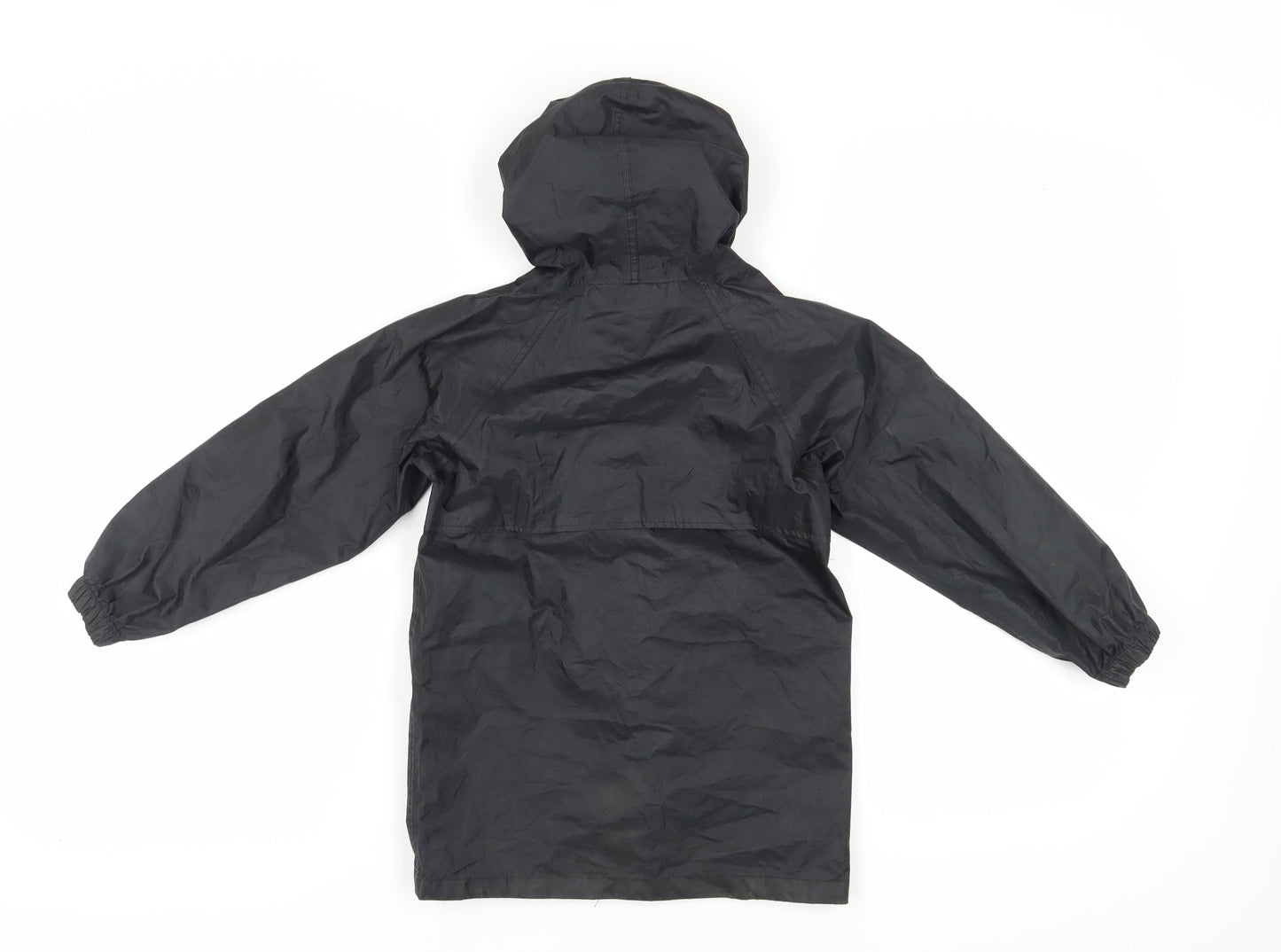 Regatta Boys Black Windbreaker Jacket 8 Years Lightweight